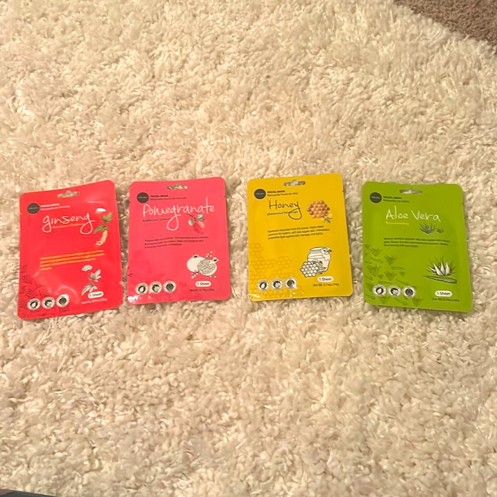 sheet masks!